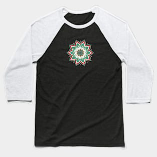 Mandala Baseball T-Shirt